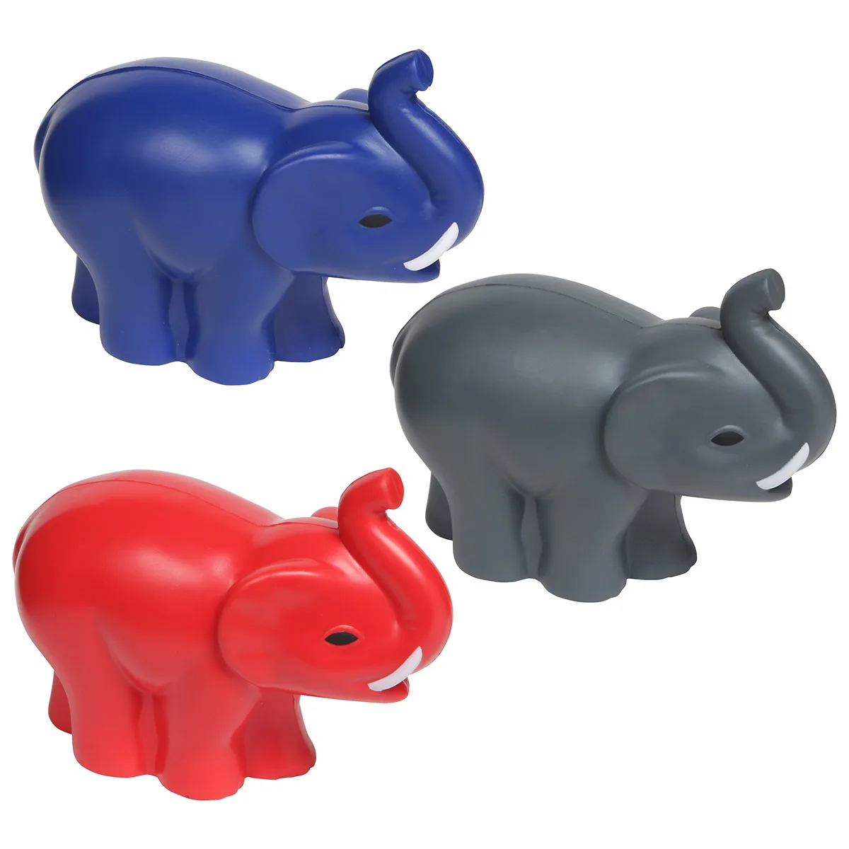 Elephant with Tusks Stress Reliever view 2