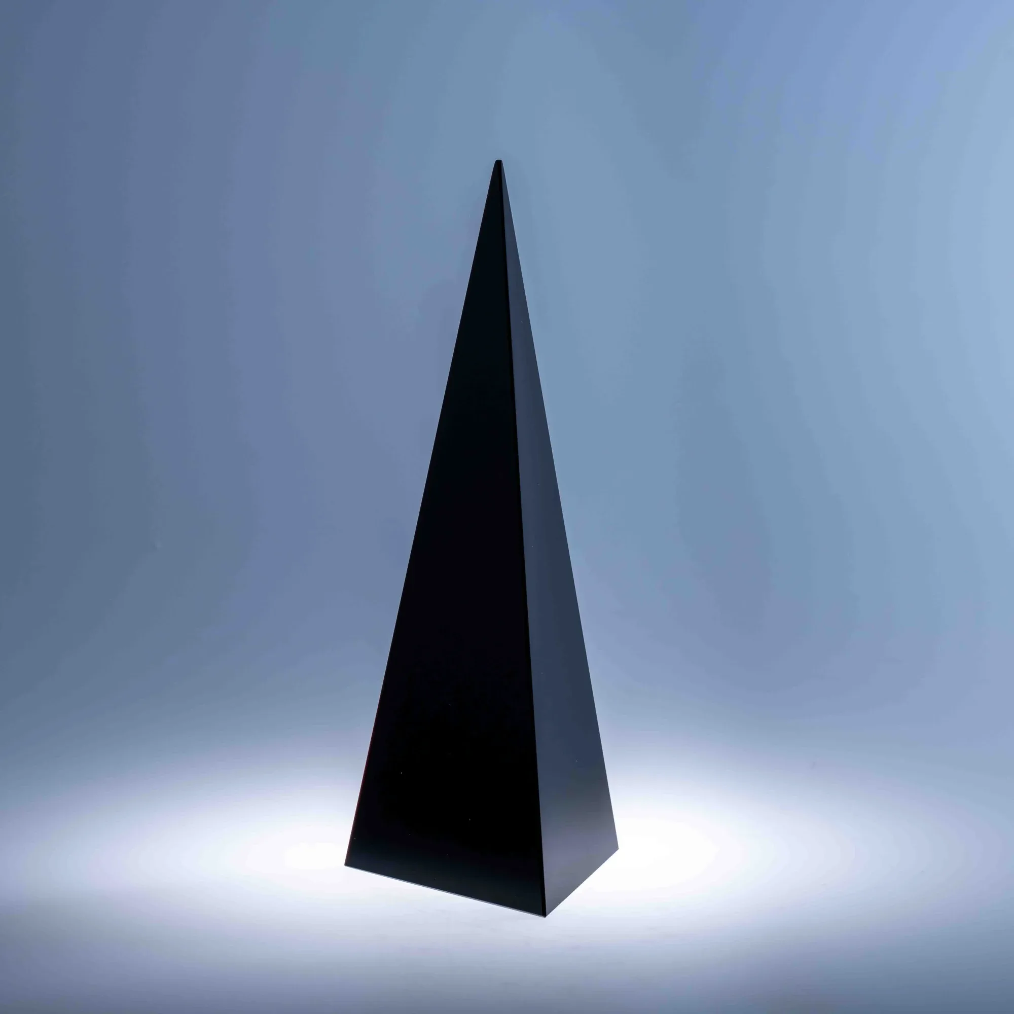 Onyx Tetrahedron - 10"H view 2