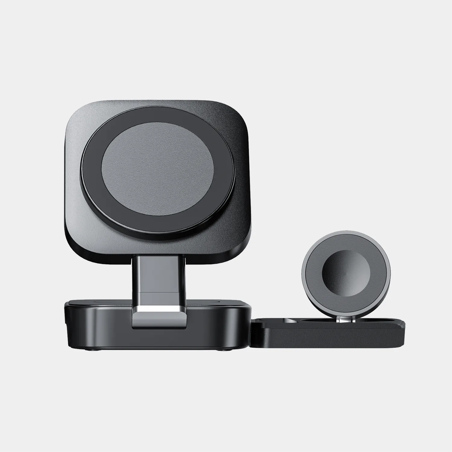 Cube Qi Pro 2.0 - Compact 3-In-1 Charger for Phone, Earbuds, and Smartwatch view 2