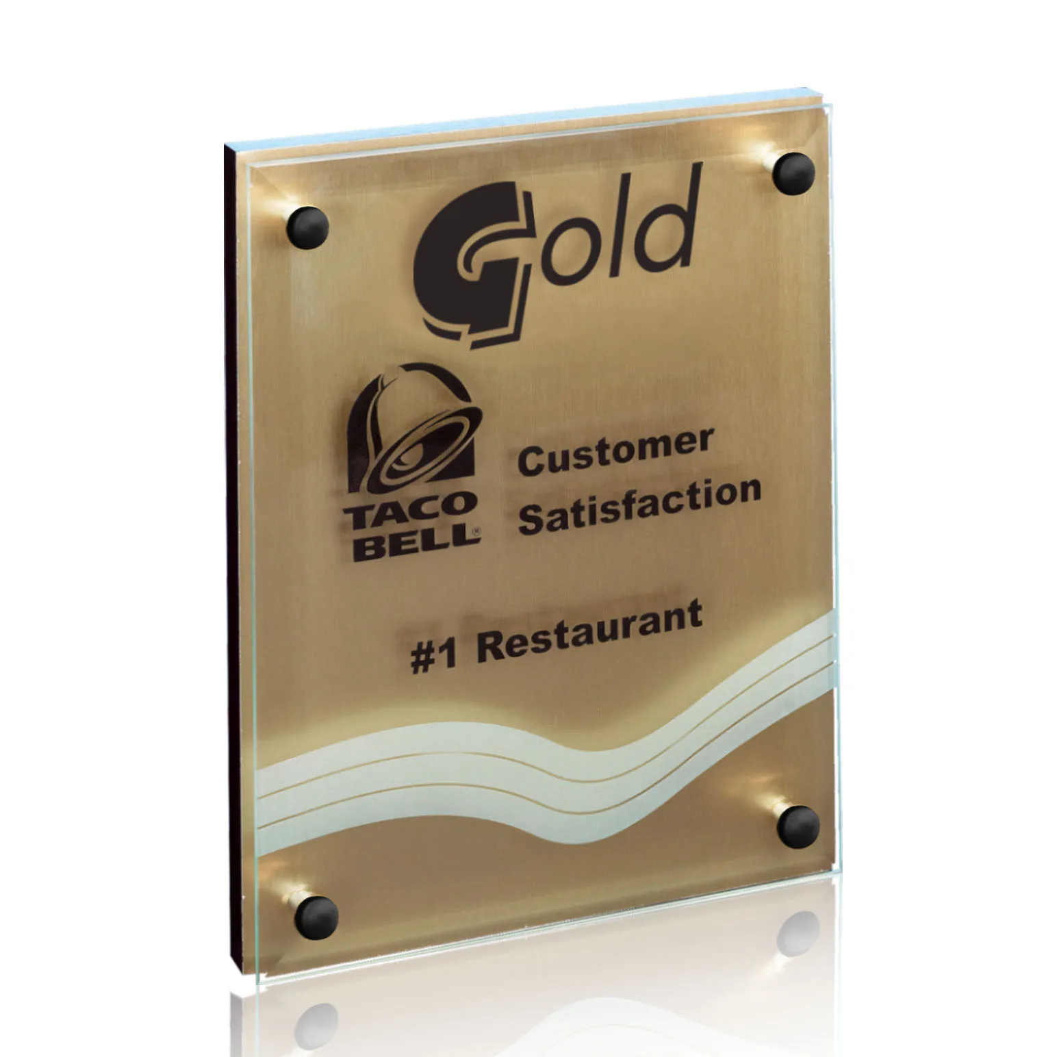 Kingston Plaque - Metallic