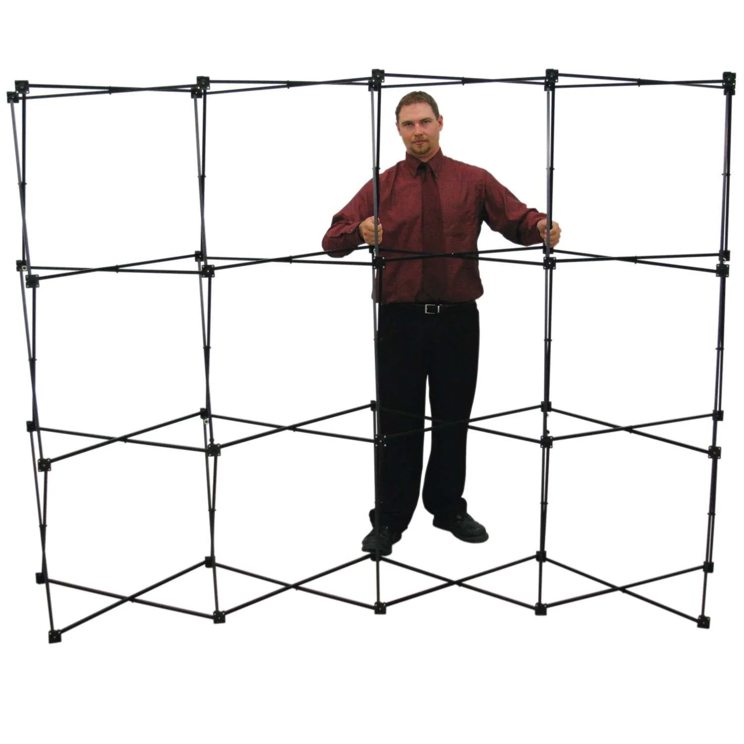 10' Curved ARISE Floor Display Hardware view 4