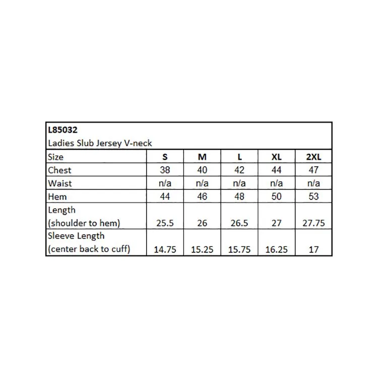 Various Size Chart