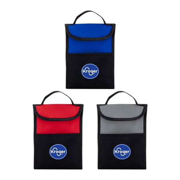 Back Bay Recycled Non Woven Lunch Cooler view 2