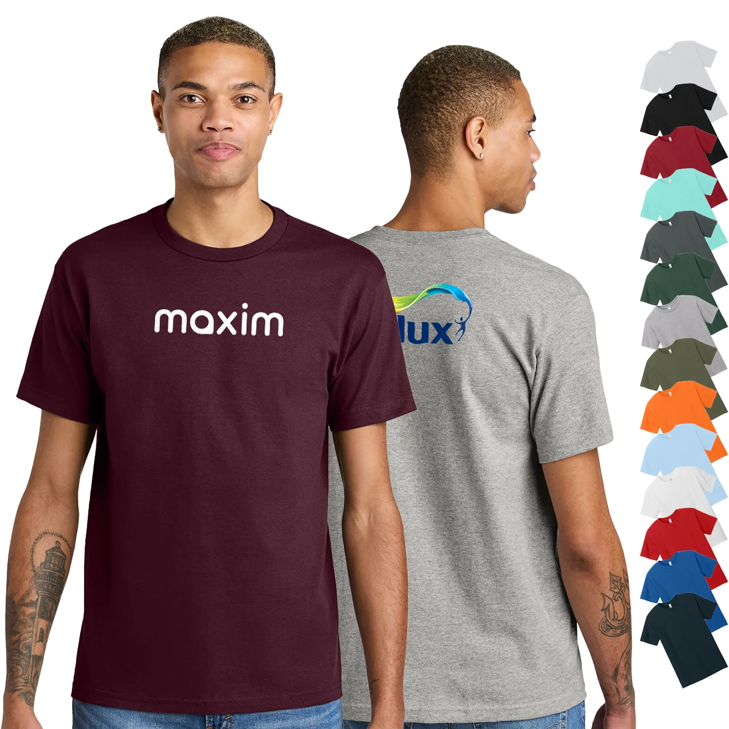American Apparel ® Tri-Blend Unisex Track T-Shirt