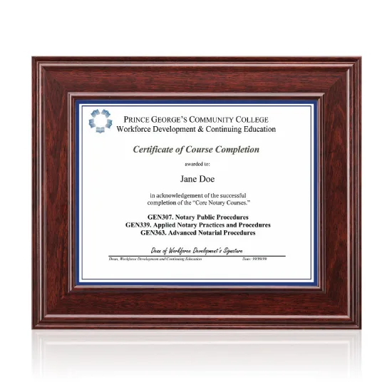 Calthrop Certificate Holder