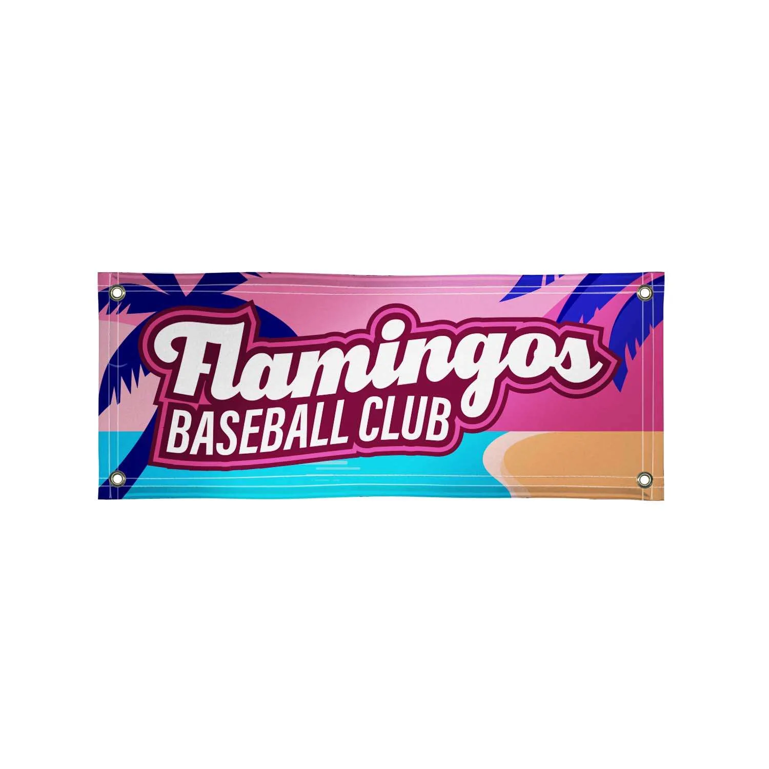 2' x 5' Nylon Banner Single-Sided