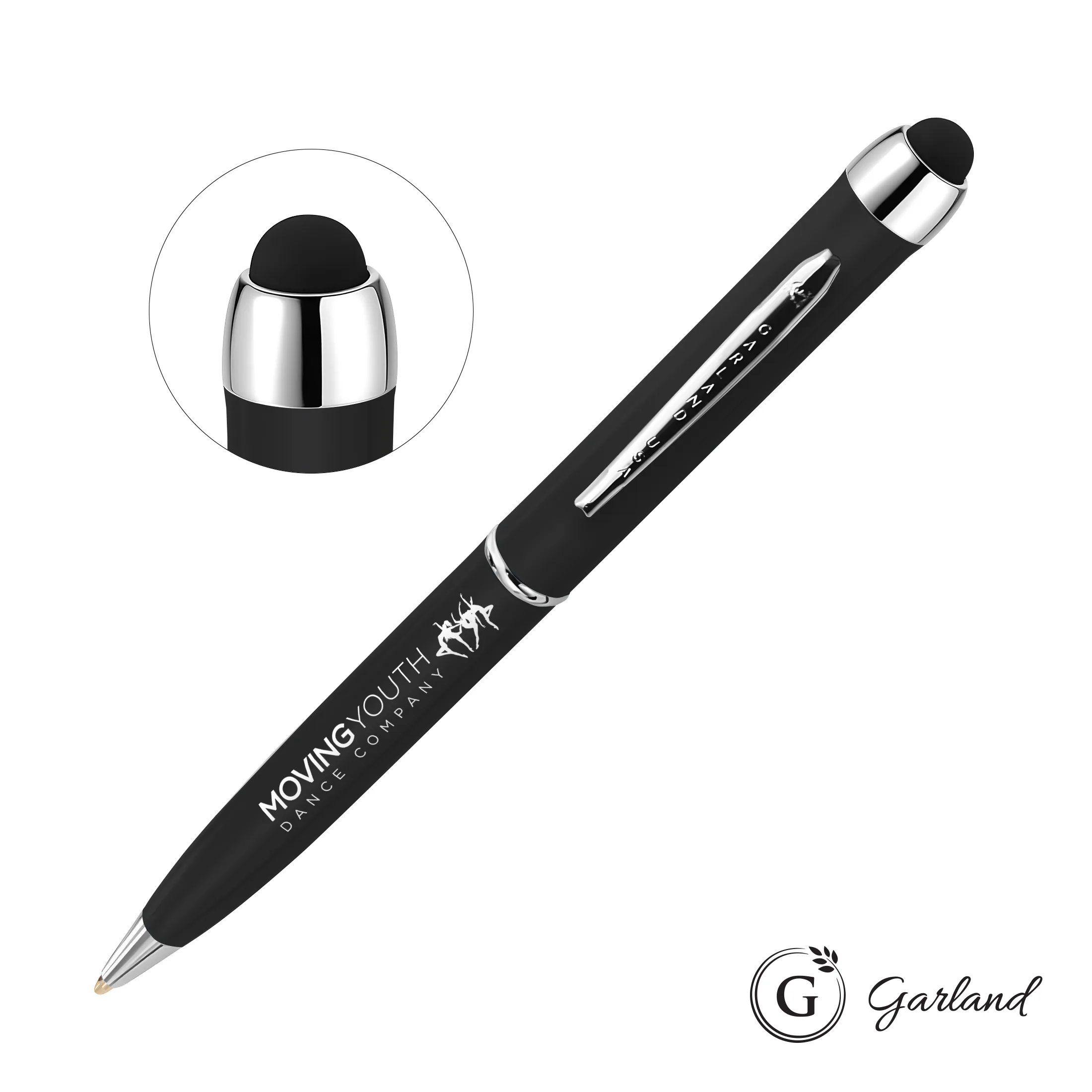 Garland® Stylus Ballpoint Twist Pen — Garland® Stylus Ballpoint Twist Pen