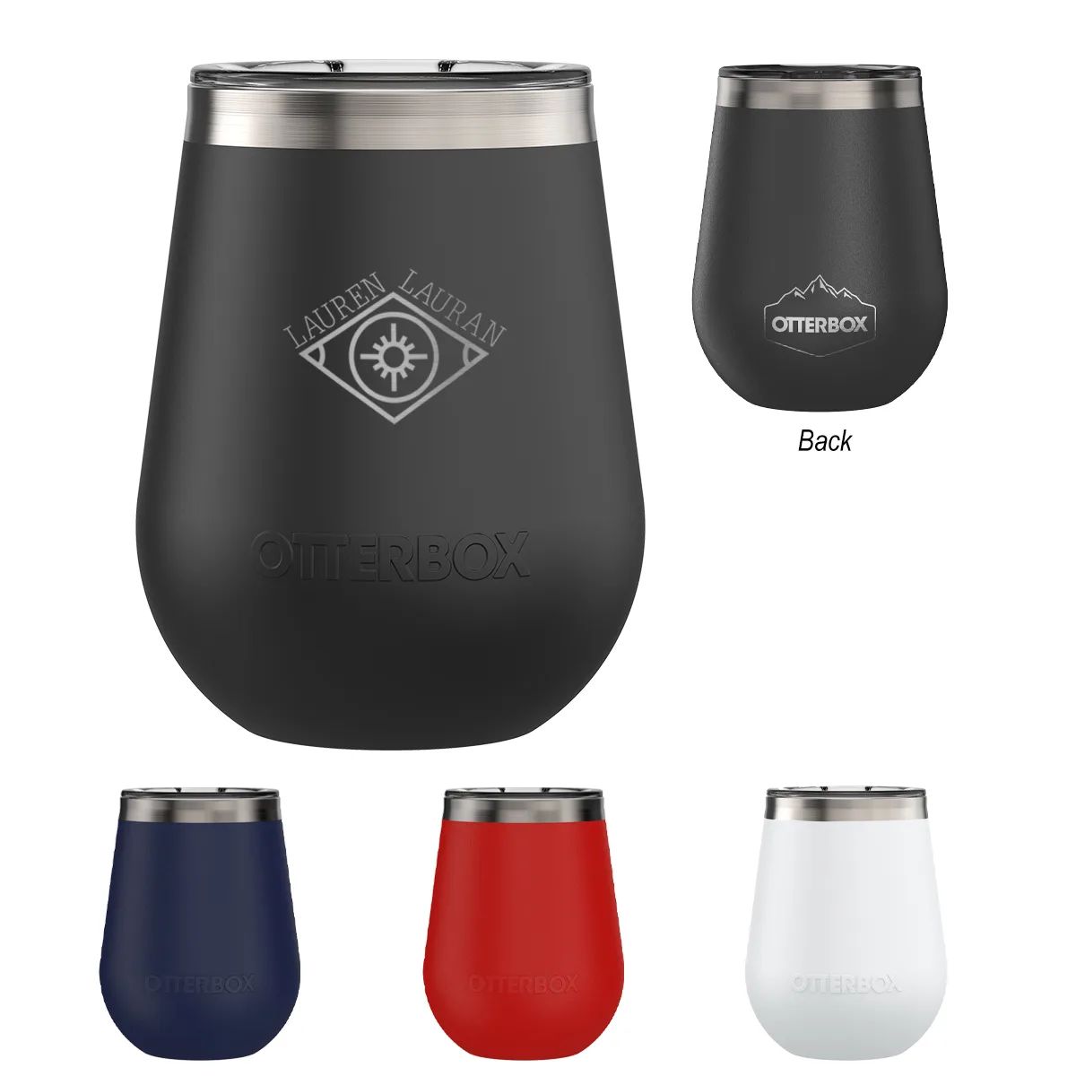 10 Oz. Otterbox® Elevation Core Colors Wine Tumbler™ view 2