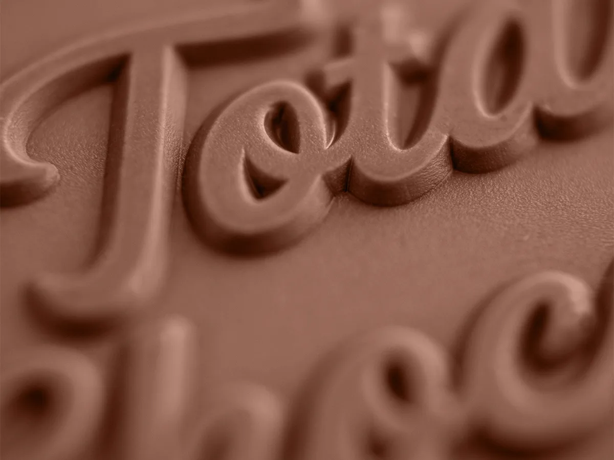 1 Lb. Chocolate Gift Bar - LUXE Packaging view 7