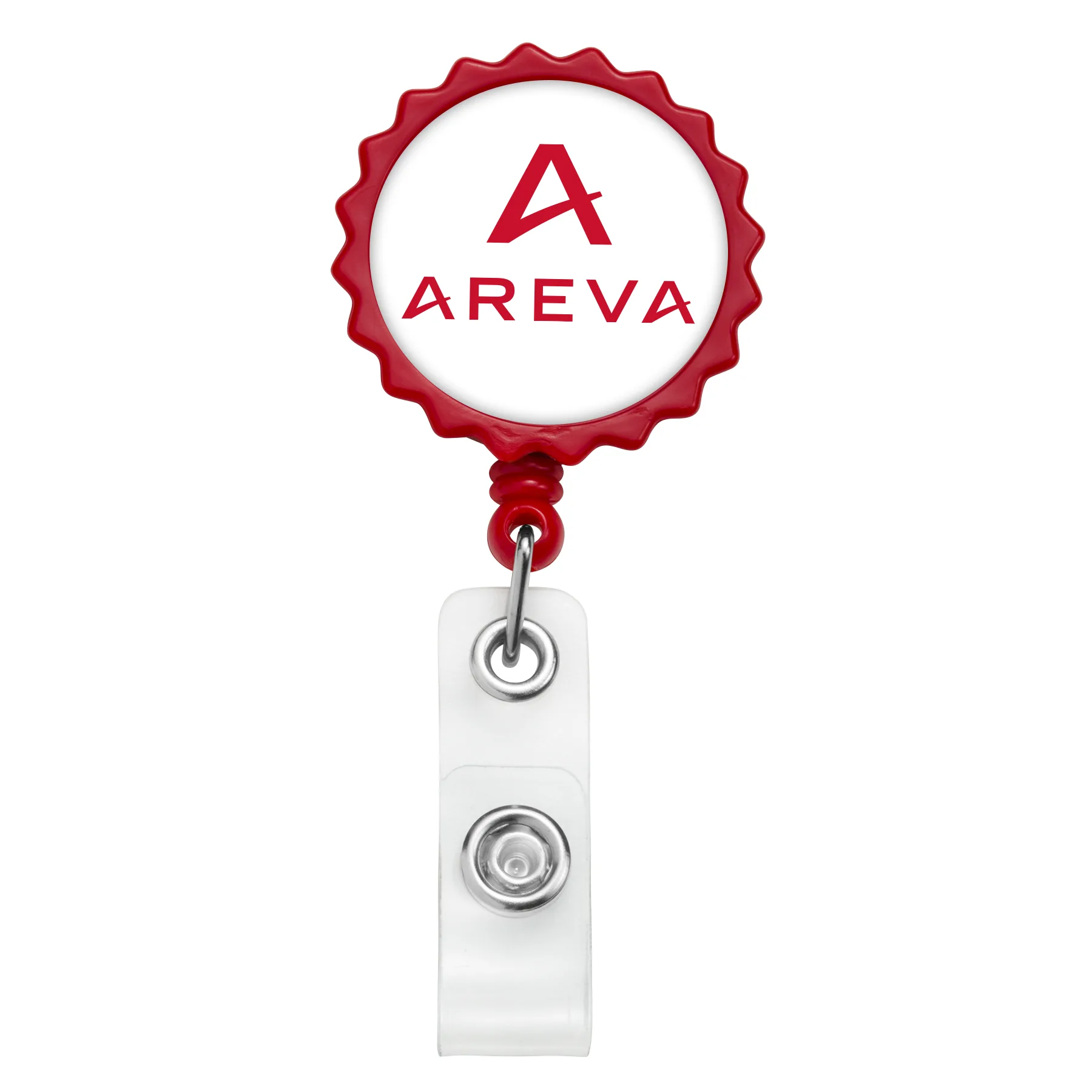 Bottle Cap Retractable Badge Reel view 6