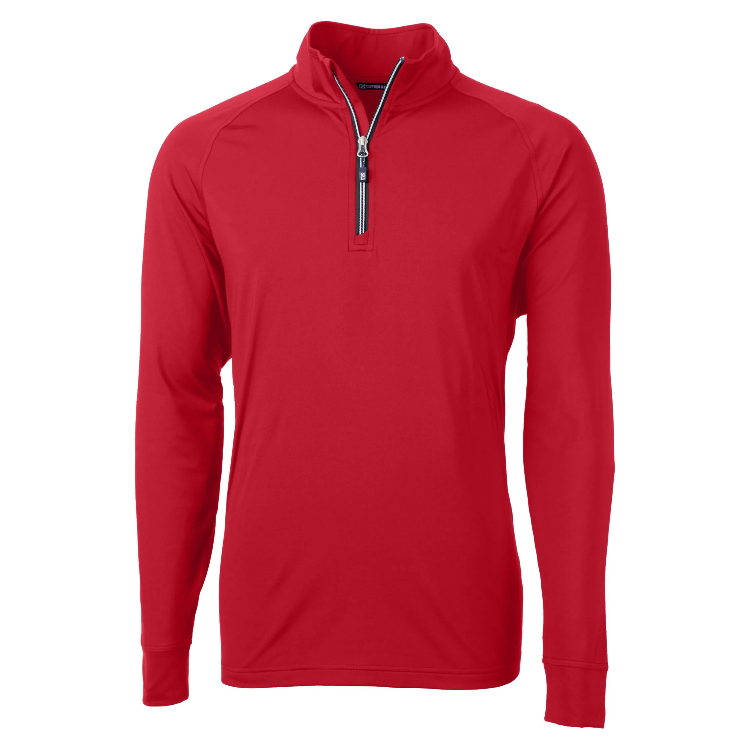 Cutter & Buck Adapt Eco Knit Stretch Recycled Mens Big and Tall Quarter Zip Pullover view 4