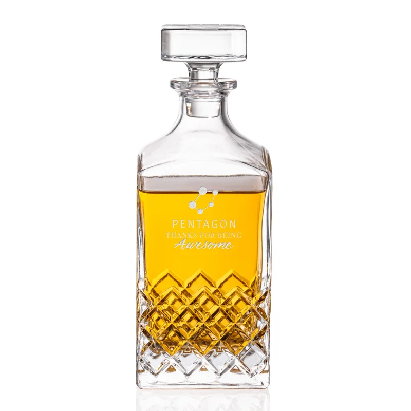 Decanter, Deep Etch
