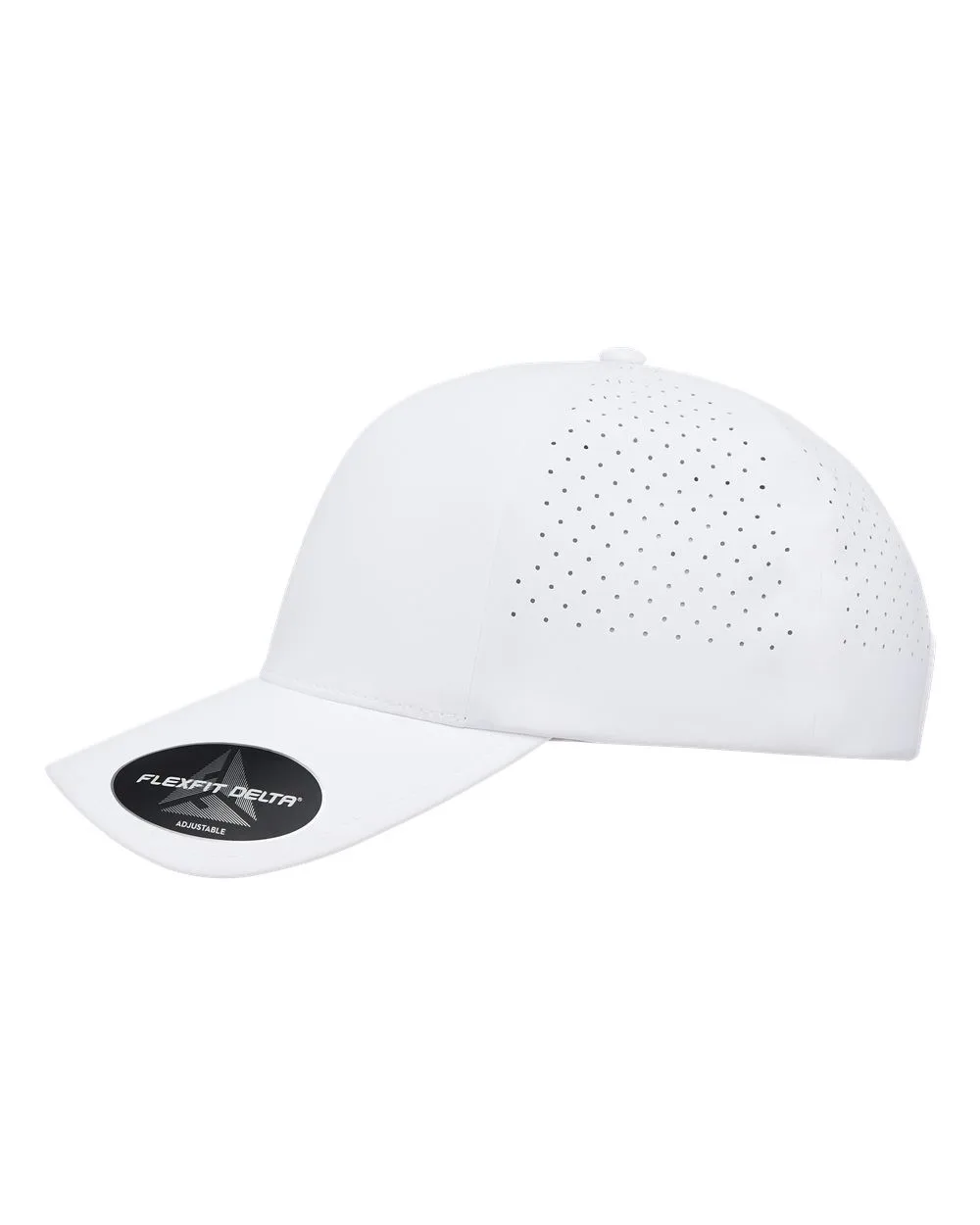 White Blank Side View