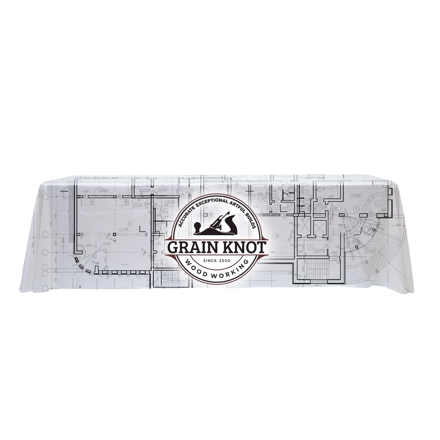 8' Enviro Pro 3-Sided Throw (Full-Color Full Bleed) view 3