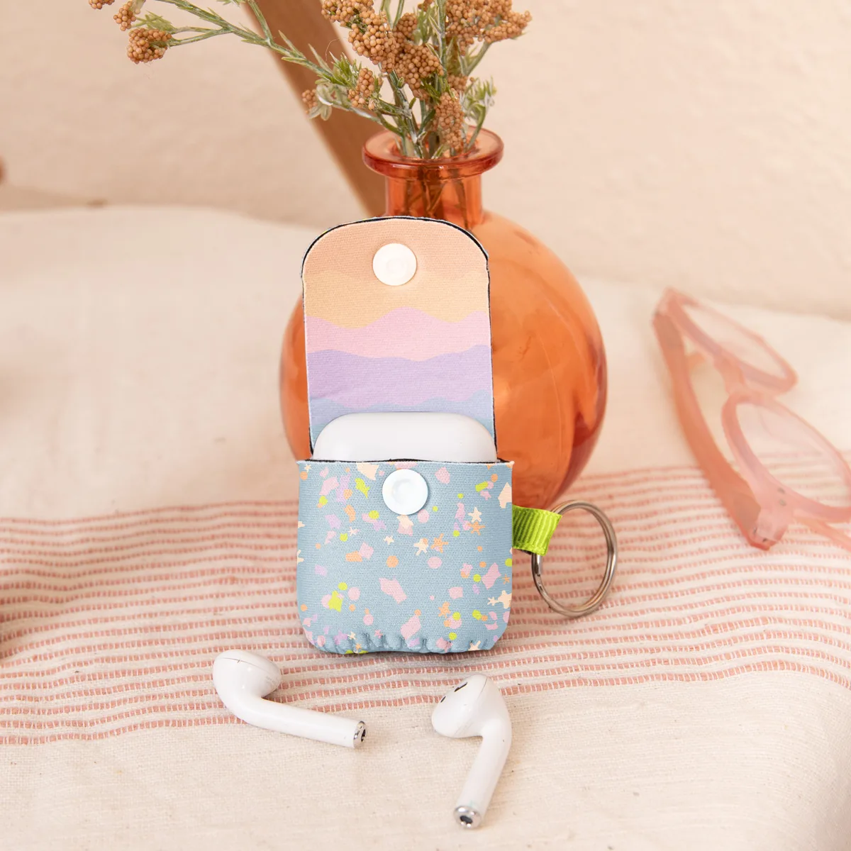 AirPods® 2nd Gen Duplex Solid Neoprene Cover view 2