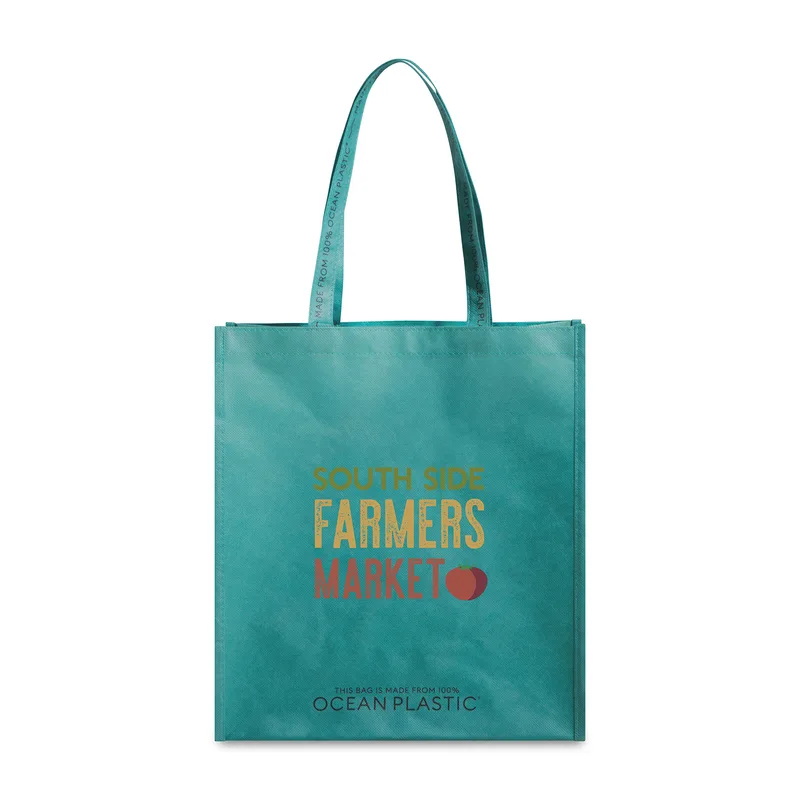 Out of the Ocean® Reusable Large Shopper - Seafoam