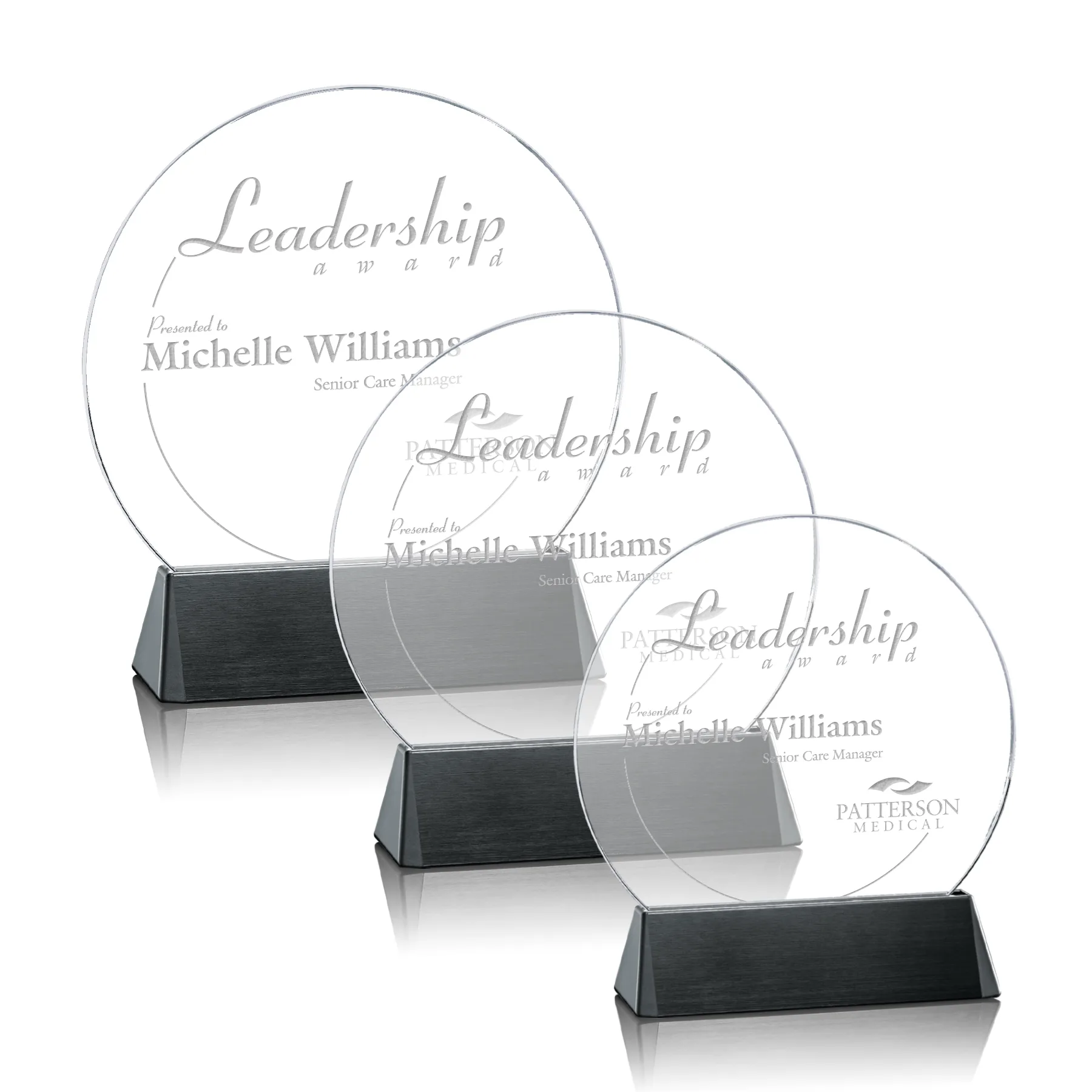 Circle, Deep Etch, Black