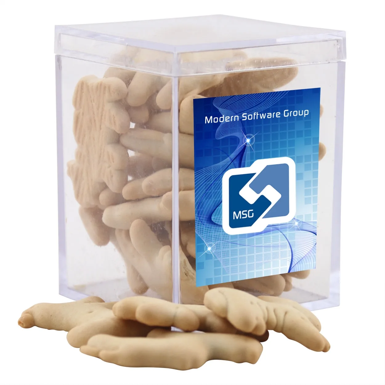 Acrylic Box w/Animal Crackers