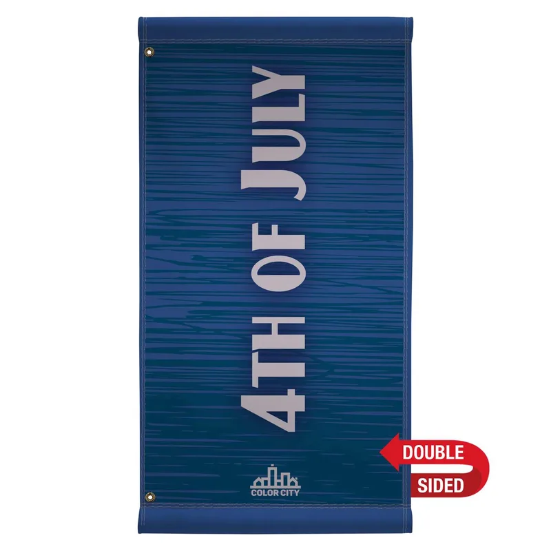 24" x 48" Fabric Boulevard Banner Double-Sided