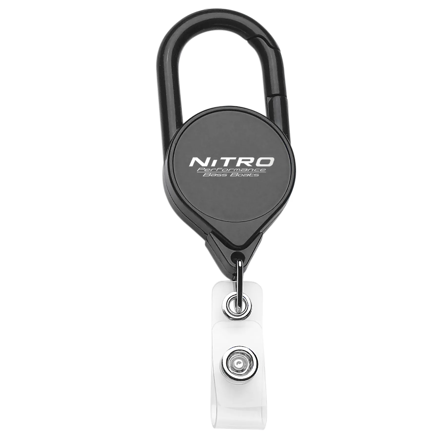 Jumbo Carabiner Retractable Badge Reel view 3