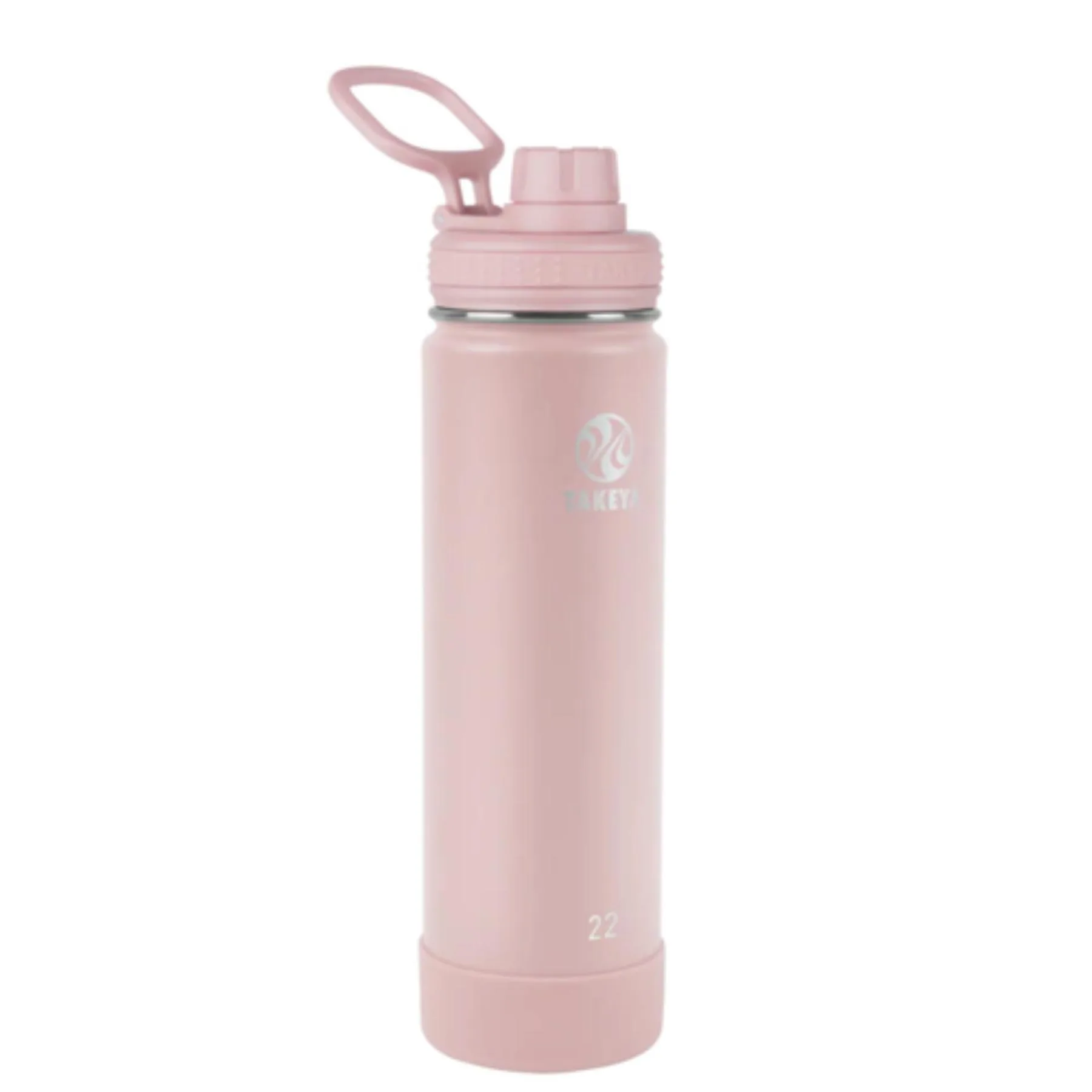 22 oz Takeya® Stainless Steel Insulated Active Water Bottle w/ Spout Lid view 6