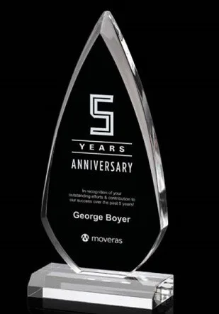 Terrance Award — Terrance Award - 3.5"x0.6"x7.9"