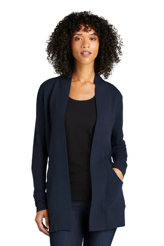 Port Authority® Women's Microterry Cardigan view 2