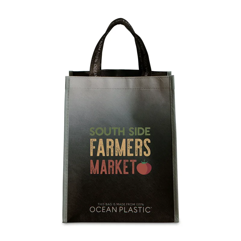Out of the Ocean® Reusable Lunch Shopper - Black