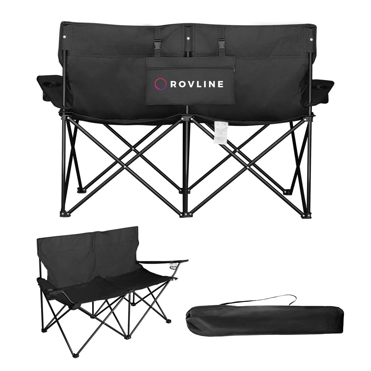 Double Take Folding Chair For Two view 2