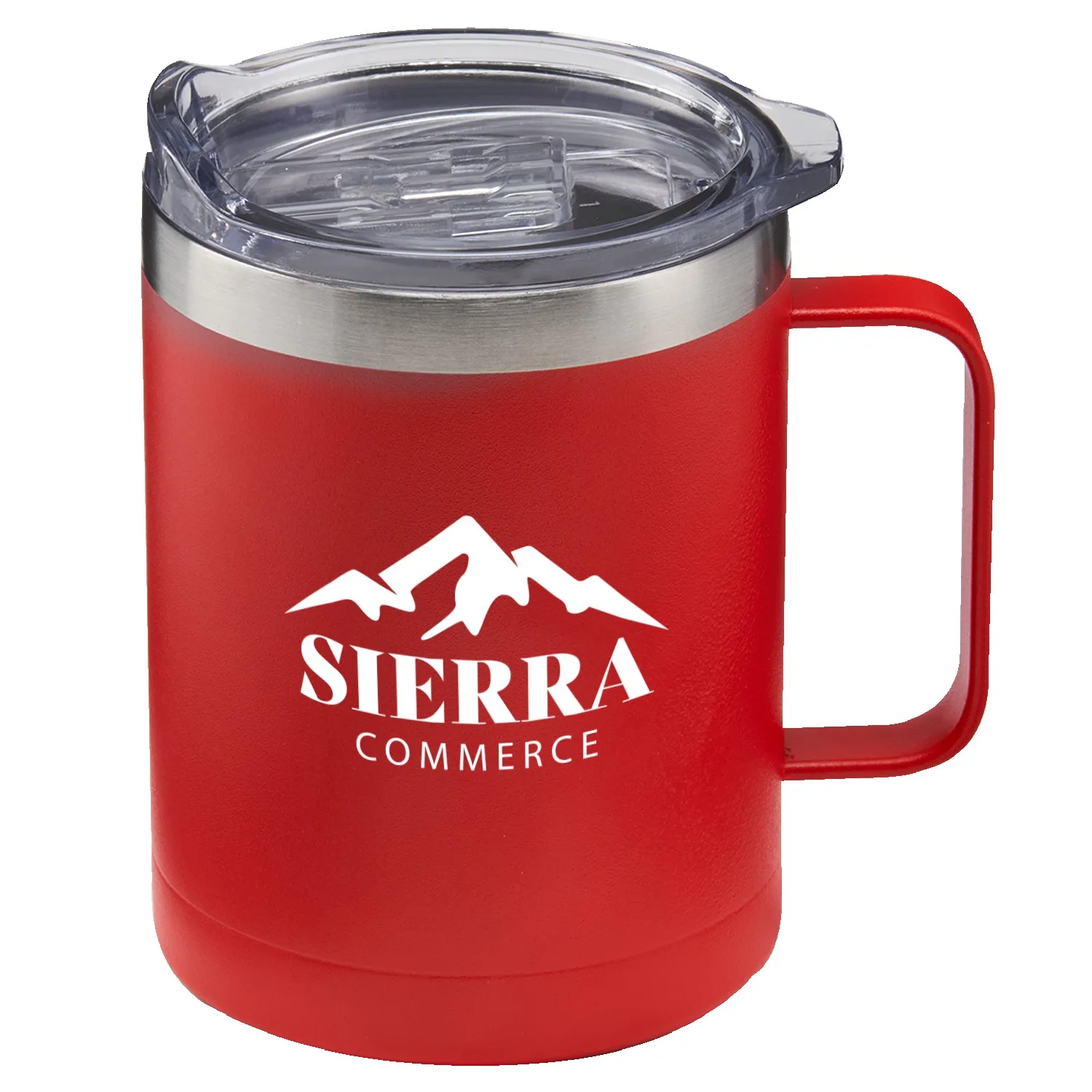 14 Oz. Powder Coated Stainless Steel Camping Mug view 6