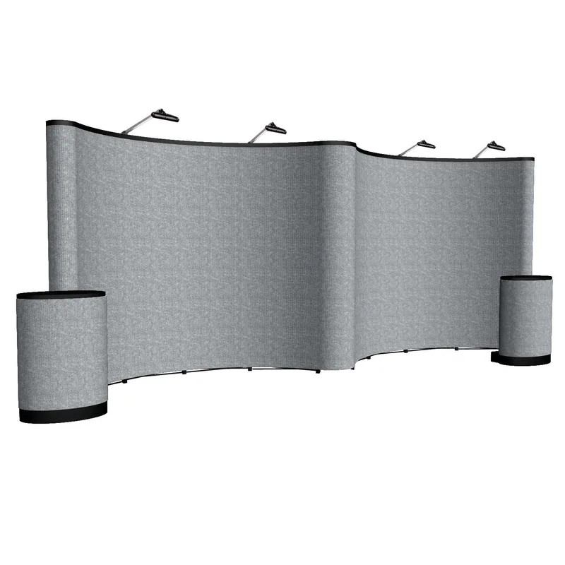 20' Gullwing ARISE Floor Display Kit (Fabric)