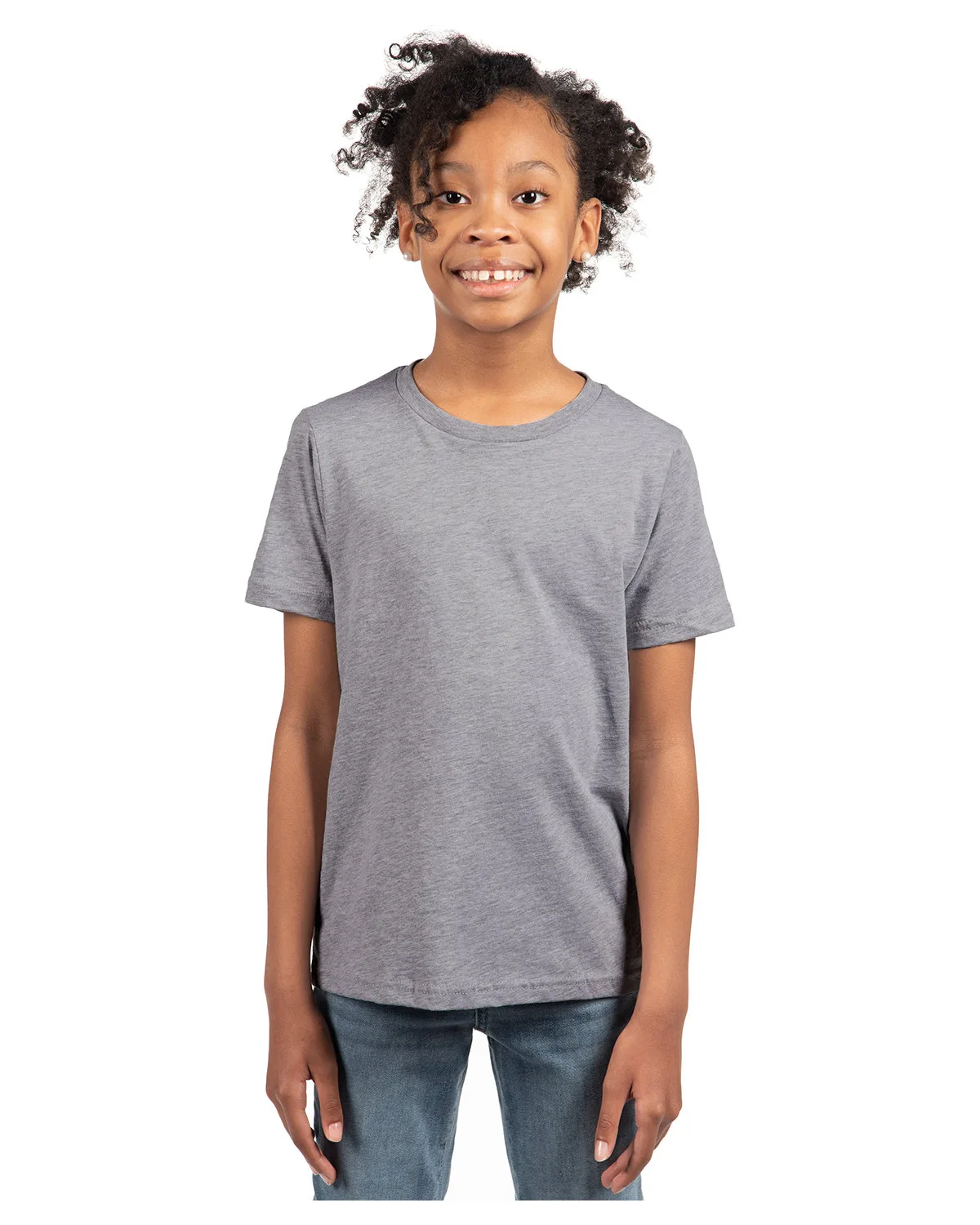 NEXT LEVEL APPAREL Youth Boys' Cotton Crew view 7