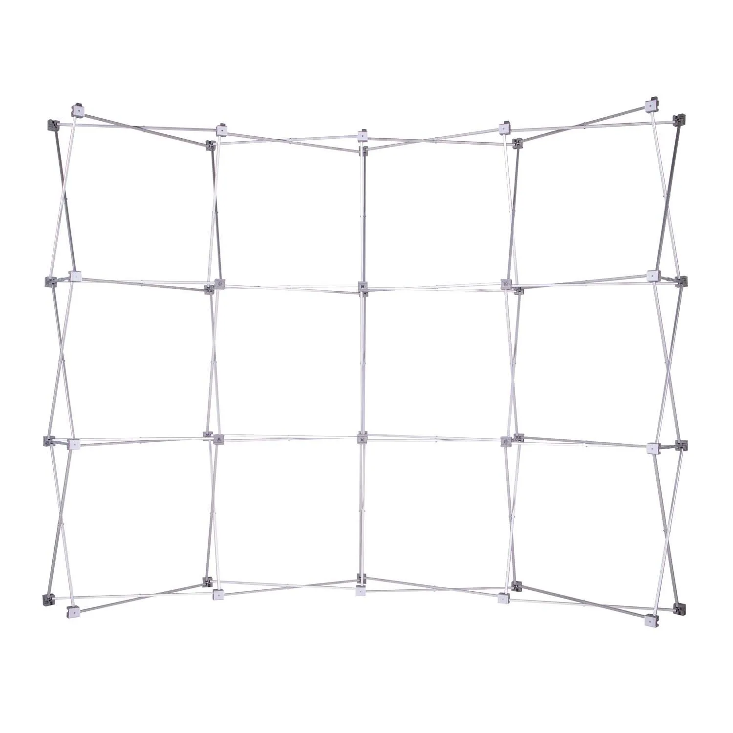 10' Curved Splash Floor Display Hardware view 5