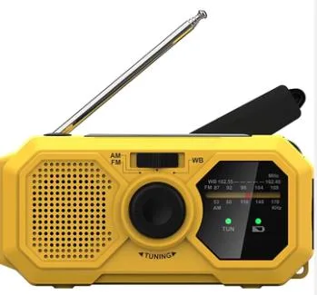 Kaito Emergency Radios & Wireless Mics Yoyager V5 Am/Fm/Noaa Crank+Solar Emergency Radio - Yellow