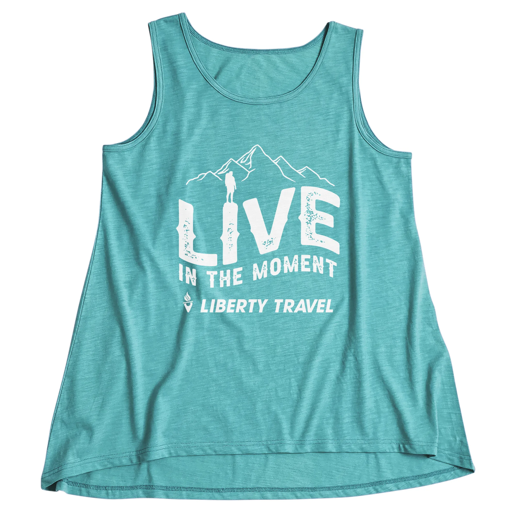 ACE Ladies' Slub A-Line Tank Top view 2