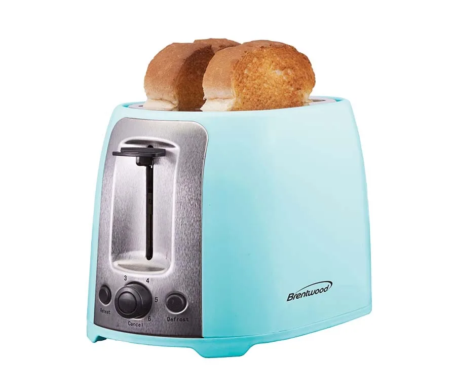 Blue 2 Slice Cool Touch Toaster