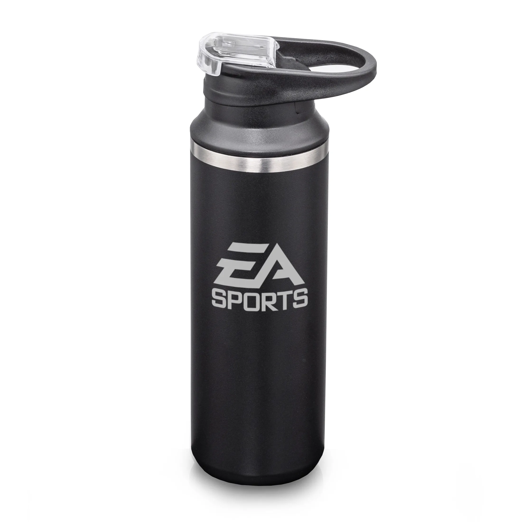 Della SS Water Bottle w/Handle & Flip Top - 17oz — Della SS Water Bottle w/Handle & Flip Top - 17oz