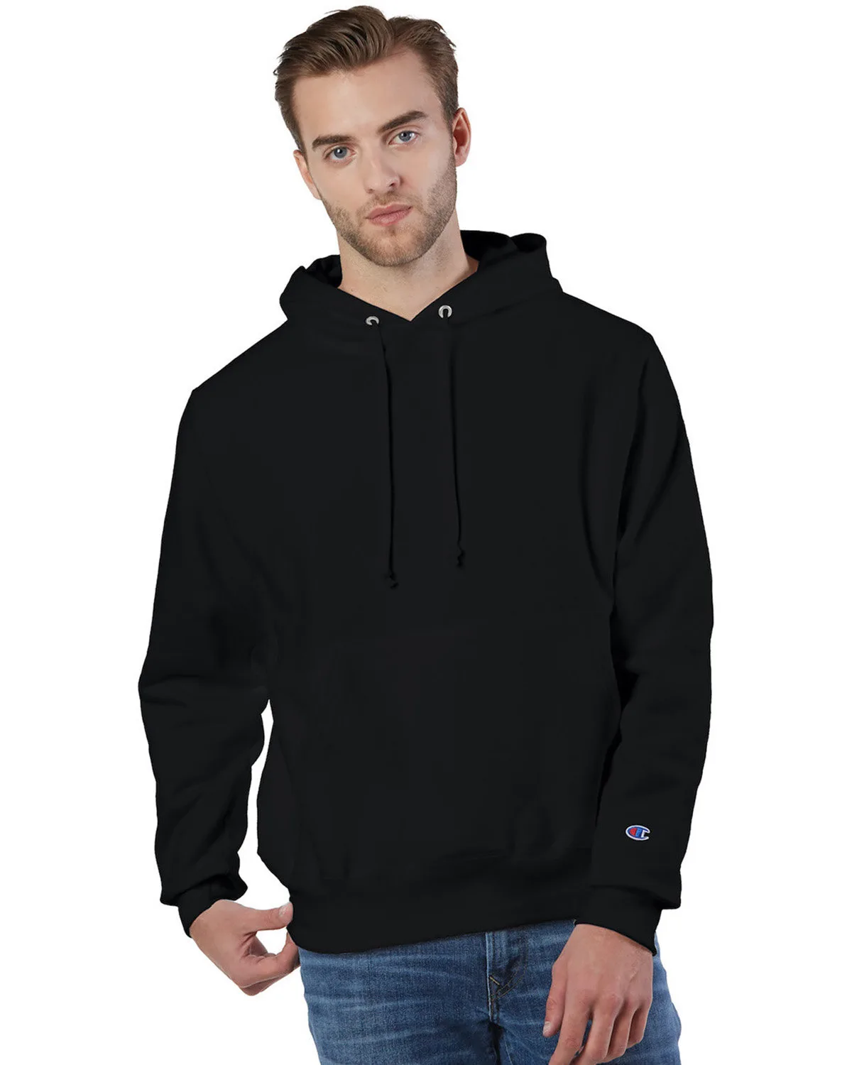 Champion Reverse Weave® Pullover Hooded Sweatshirt view 2