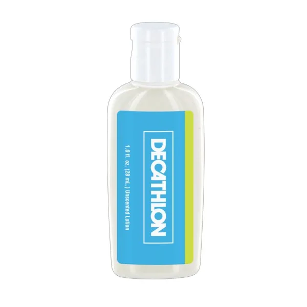 1 oz Lotion in Clear Oval Bottle
