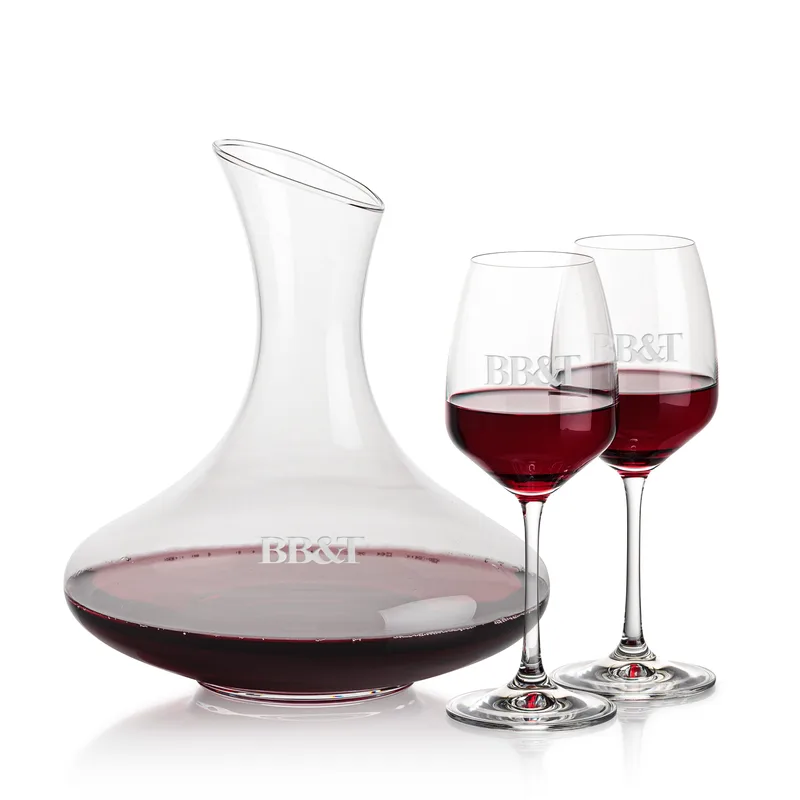 Carafe & 2 Wine