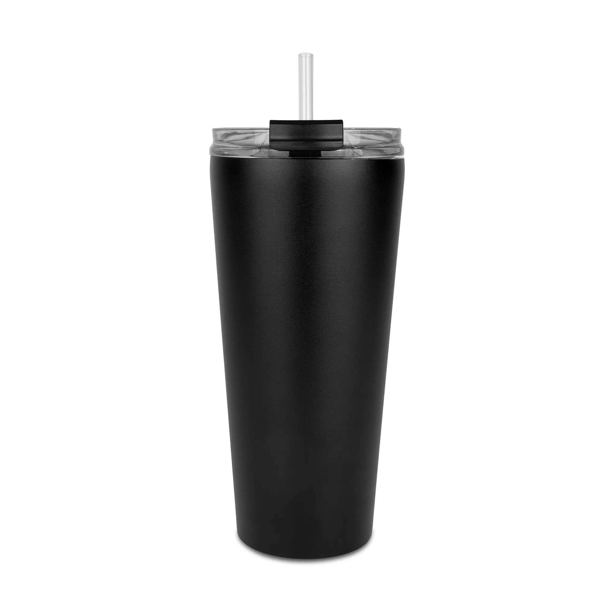 27 Oz. Trumbull Dual Wall No-Spill Vacuum Mug w/Straw view 2