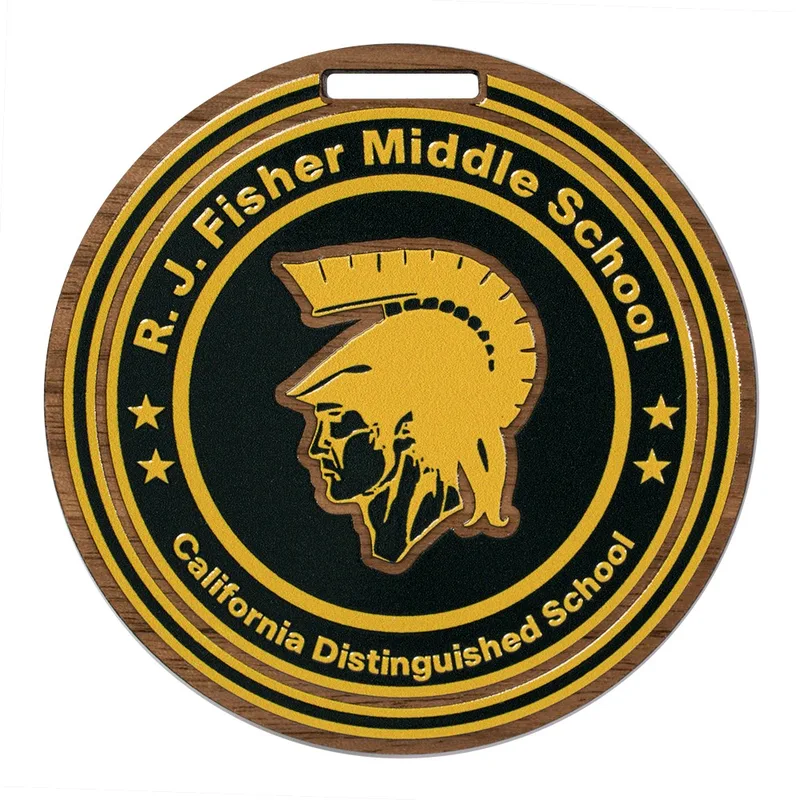 Texture Tone® Custom Wood Bag Tags