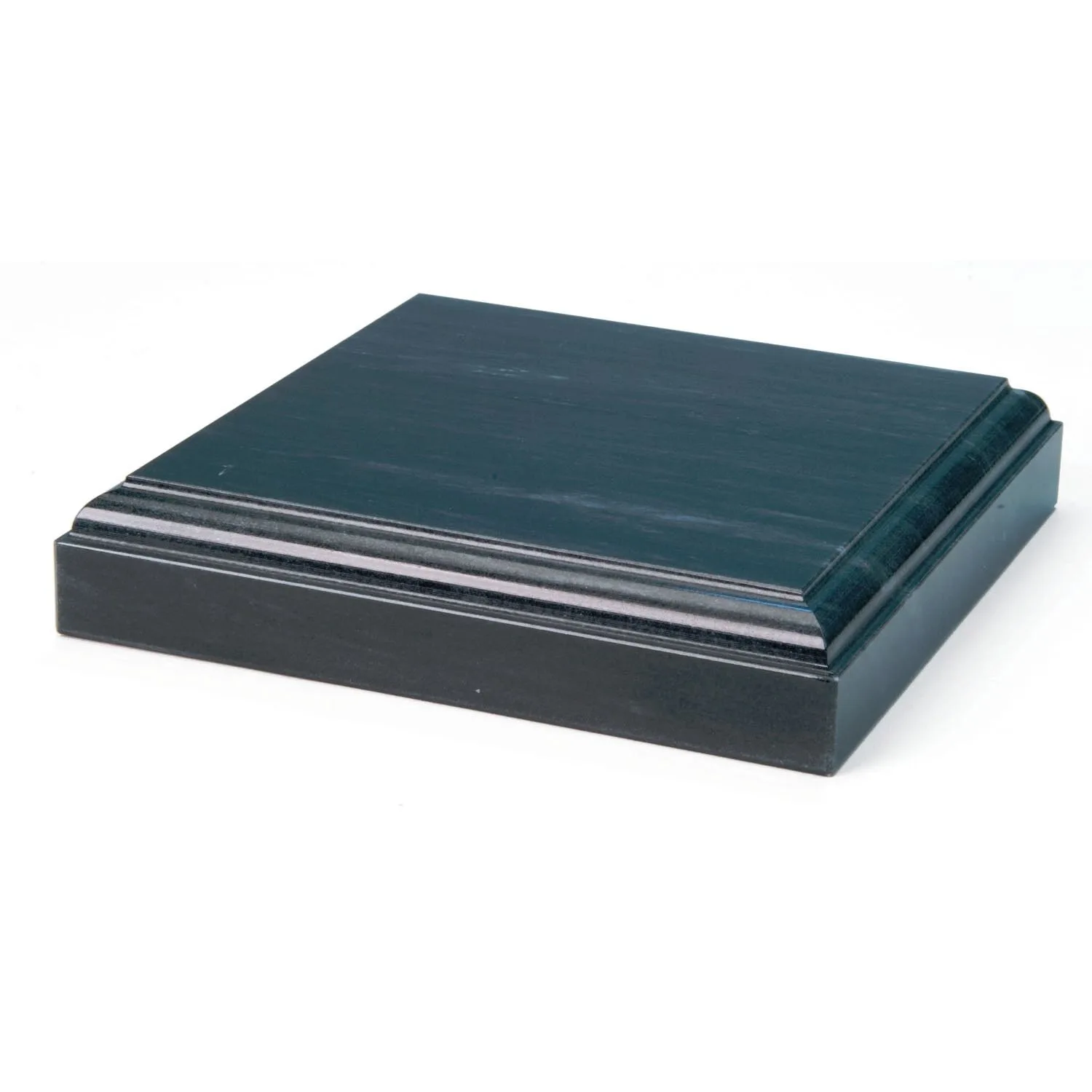 Small Beveled Black Marble Base view 2