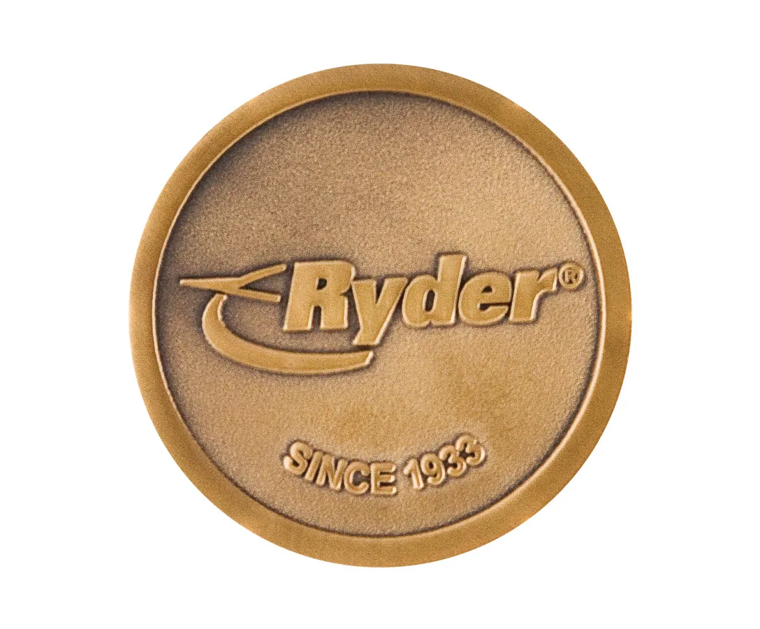 1.75" Challenge Coins - Zinc Core-Antique Brass Plating