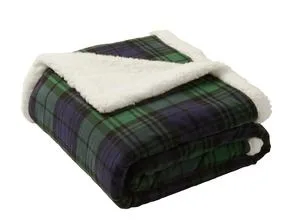 Port Authority ® Flannel Sherpa Blanket. view 2