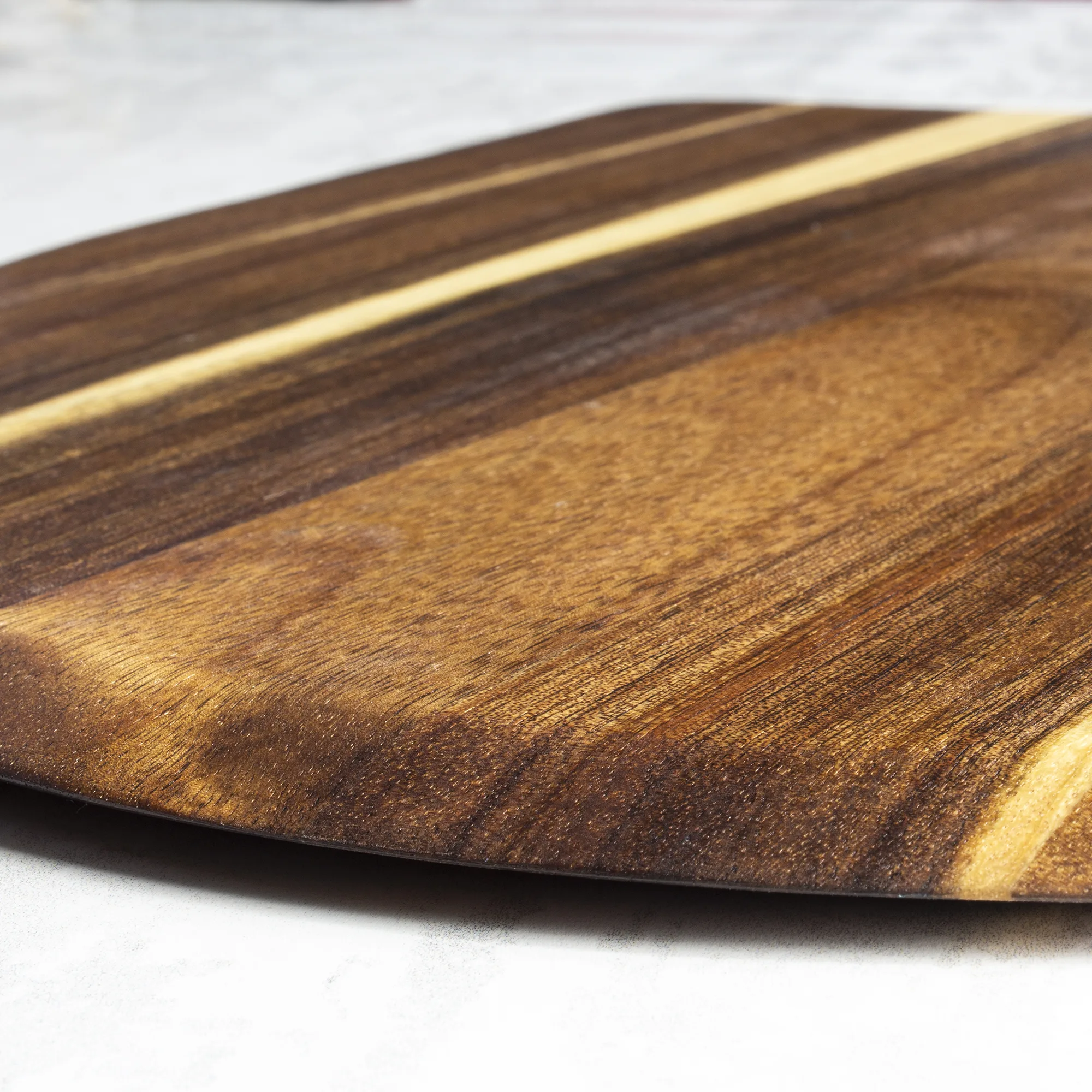 Acacia Wood Brown/Beige