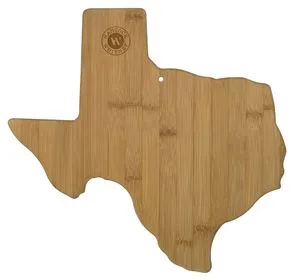 Texas State Bamboo Cutting & Serving Board view 2