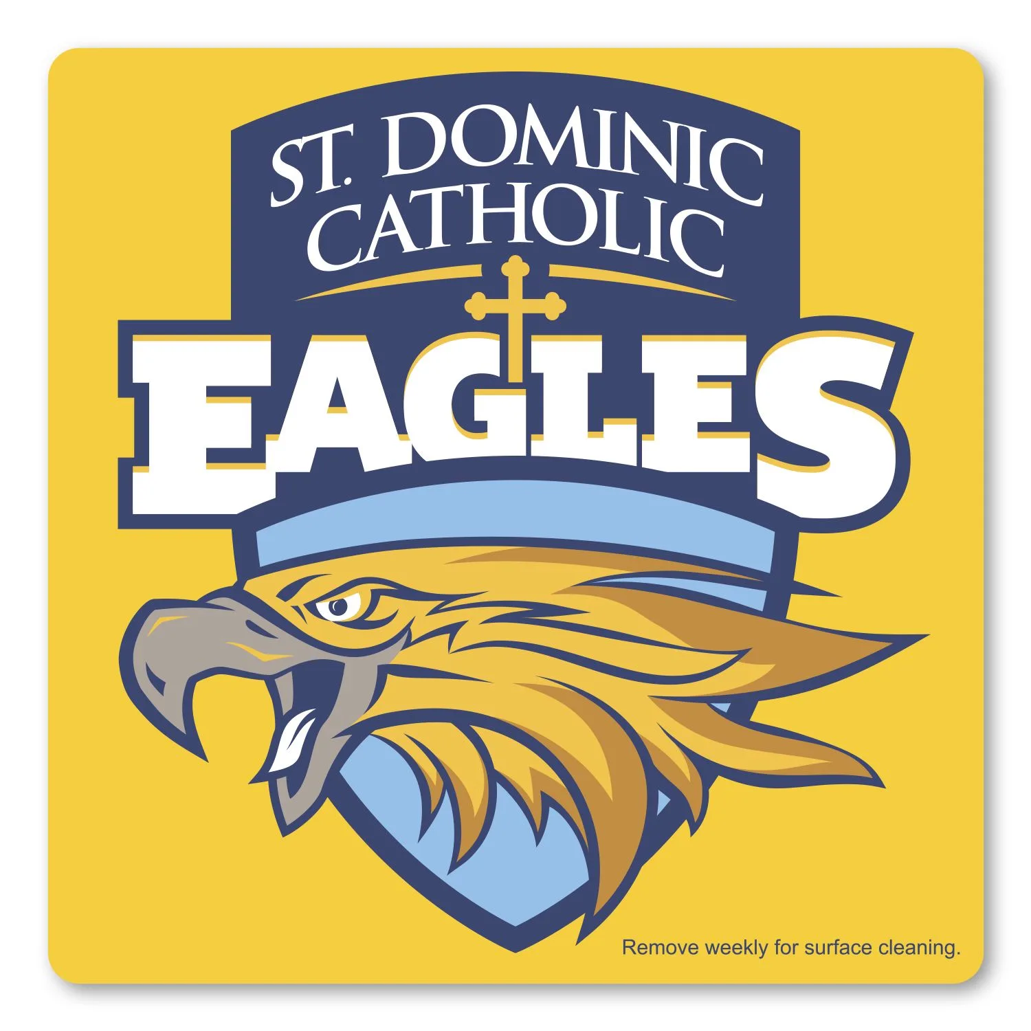Car Sign Rnd Corner Magnet 3-3/4 x 3-3/4