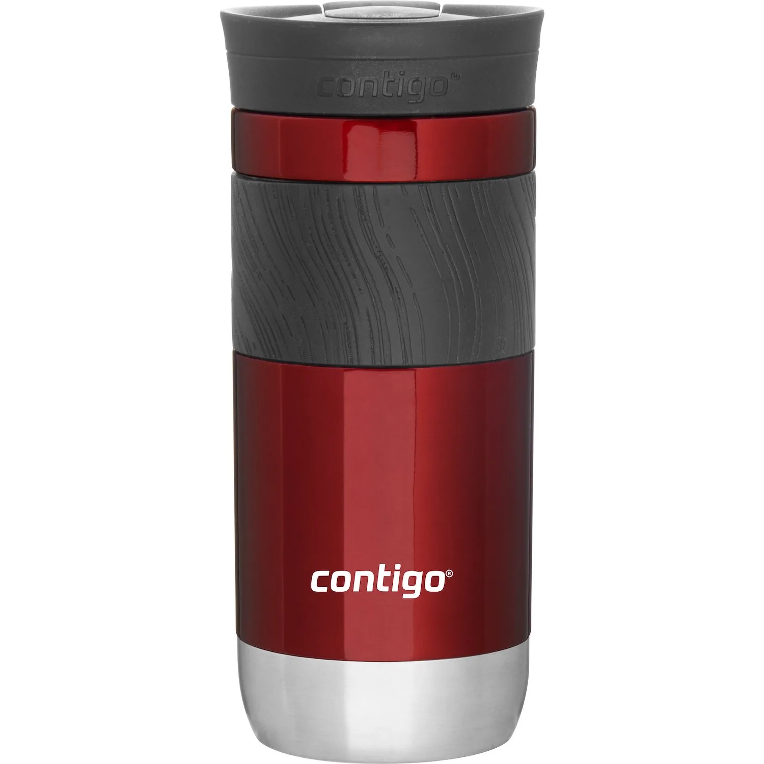 16 oz Contigo Byron 2.0 Travel Tumbler (Red) view 2
