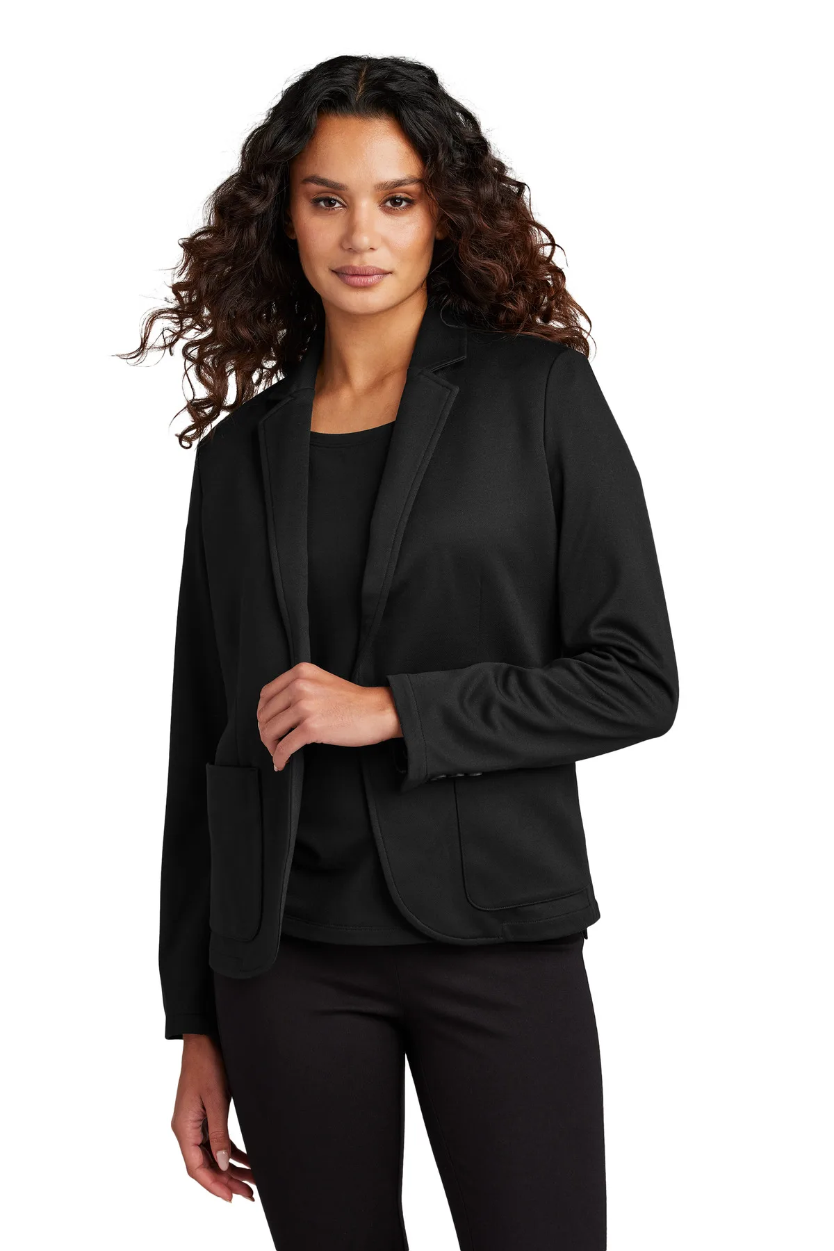 Mercer+Mettle® Women's Relaxed Knit Blazer view 2